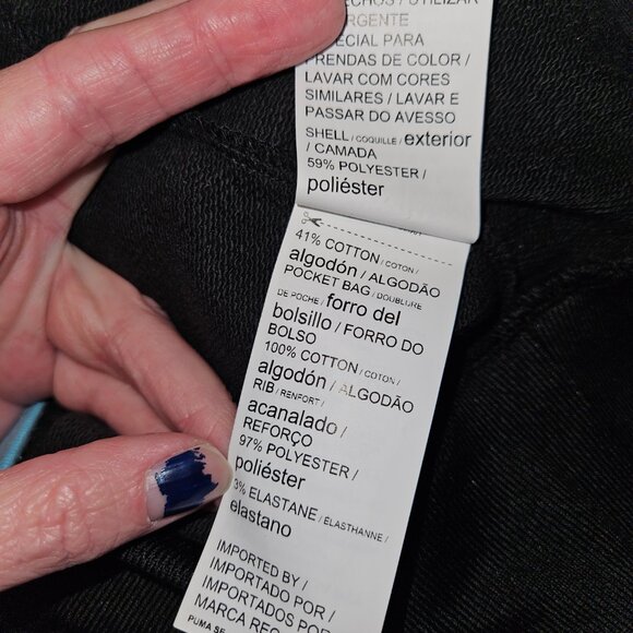 NWT Puma T7 Black & White Track Jacket (2XLT) - Picture 9 of 10